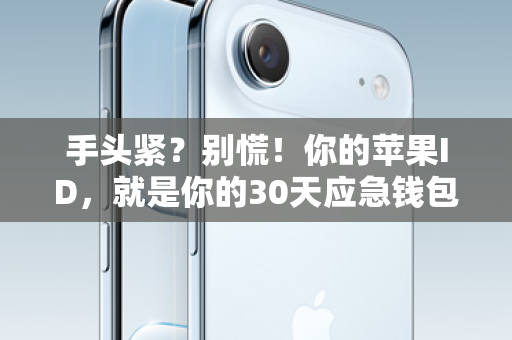 手头紧？别慌！你的苹果ID，就是你的30天应急钱包