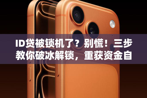 ID贷被锁机了？别慌！三步教你破冰解锁，重获资金自由！