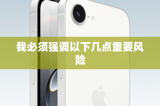 我必须强调以下几点重要风险